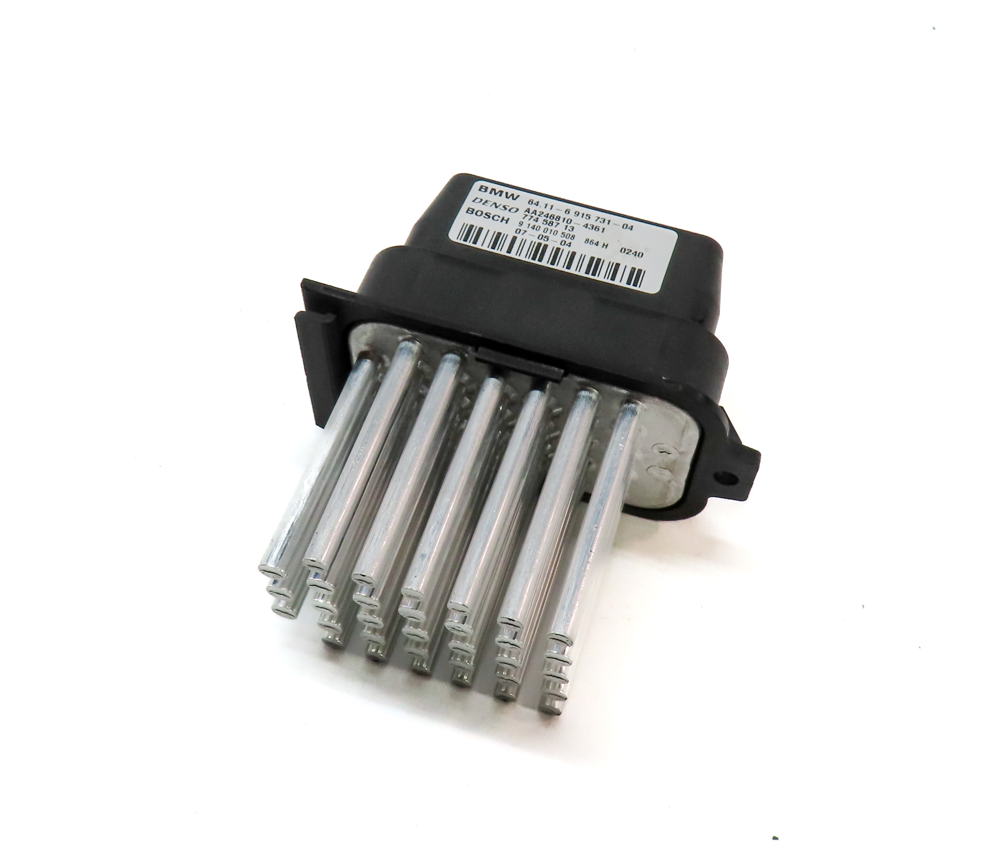2007 BMW Z4 (E85) 3.0L FRONT HEAT AIR AC HVAC BLOWER MOTOR RESISTOR MODULE — exact item pictured